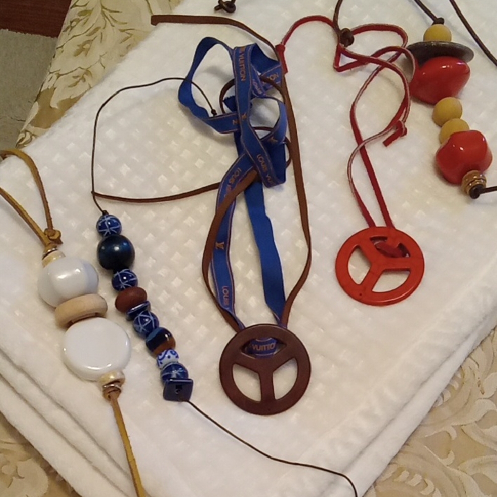 Brown and Blue Red,Cream, Arm Candy !!! Handmade !!!